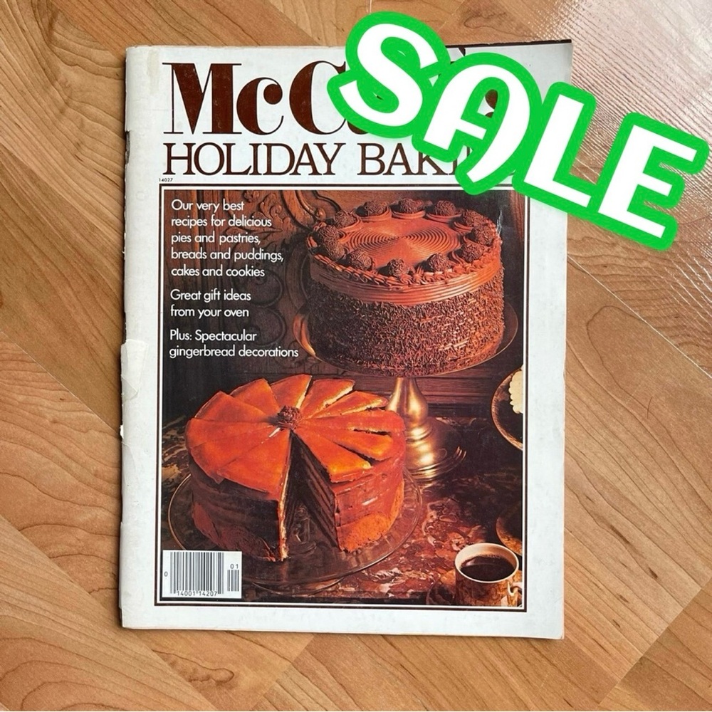 Vintage 1979 McCall's Holiday Baking Recipe Cookbook Magazine